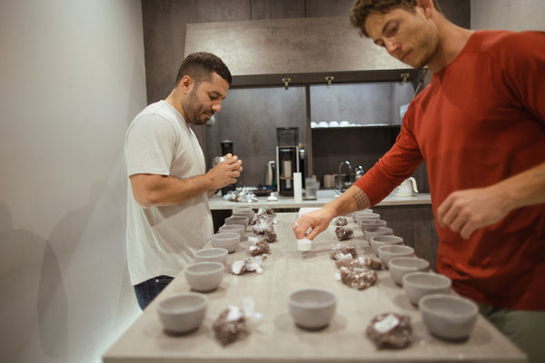 Cupping At Sisu Coffee Studio